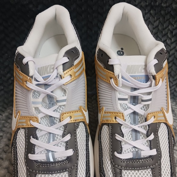 Nike Vomero 5 Men's Platinum Tint Metallic Pewter Gold HJ7247-099 Size 10 - Picture 7 of 15